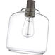 Asheville 1 Light 8 inch Rubbed Bronze Mini-Pendant Ceiling Light